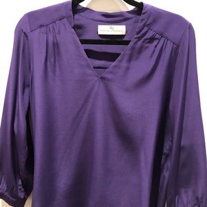 Dark purple blouse